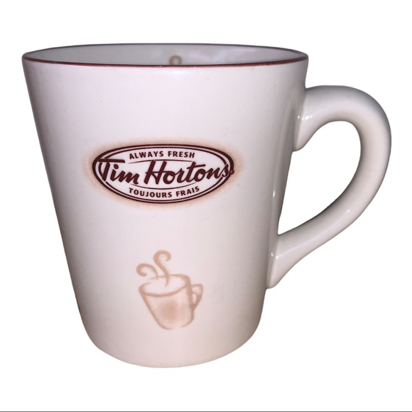 Tim Hortons 2007 Limited Edition Logo Ceramic Tea Coffee Mug - Picture 1 of 9